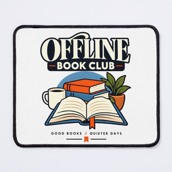 Item preview, Offline Book Club designed and sold by Ahsacom.
