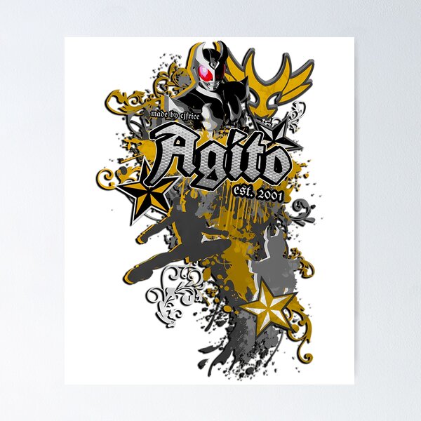 Item preview, Kamen Rider Agito designed and sold by NilsDervaux.
