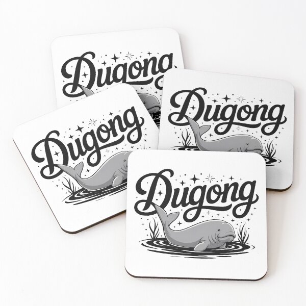 Item preview, Dugong Word Art Sea Cow Ocean Animal designed and sold by LoFizzy.