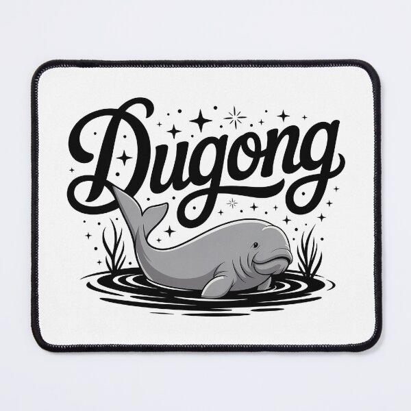 Item preview, Dugong Word Art Sea Cow Ocean Animal designed and sold by LoFizzy.