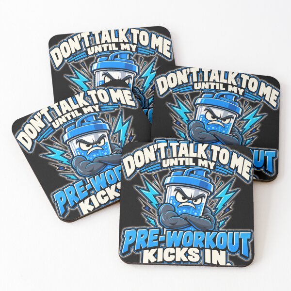 Item preview, Don't Talk to Me Until My Pre Workout Kicks In designed and sold by THAT-ONE-TEE.