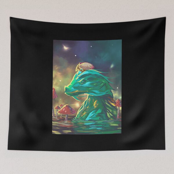 Item preview, Mystical Dragon in Enchanted Mushroom Forest designed and sold by Baby-Care.