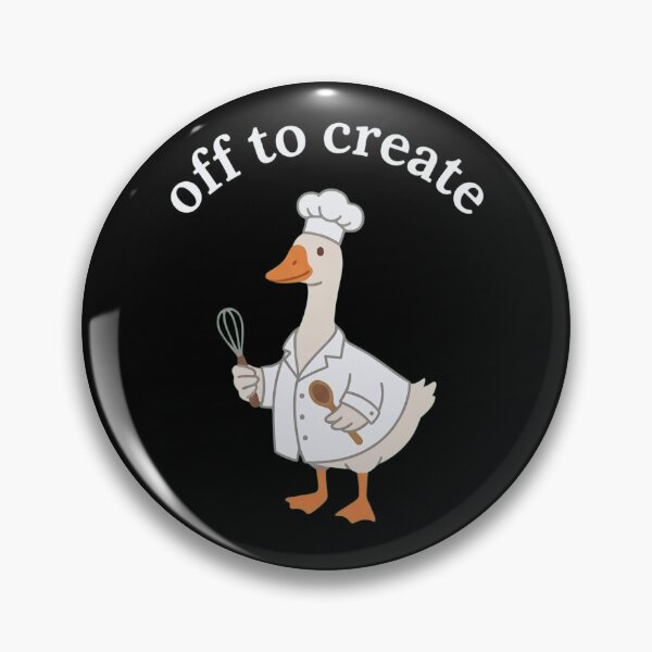 Item preview, Goose Baker Off to Create designed and sold by dudelinart.