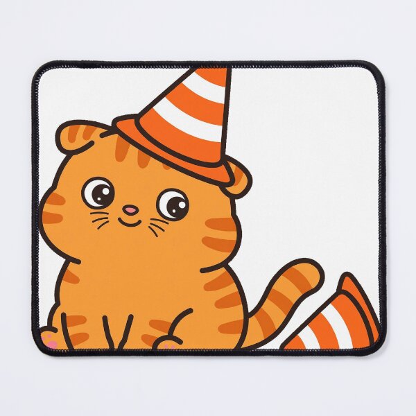 Item preview, Traffic Cone Cat Dunce Cap designed and sold by Dlvznbm.