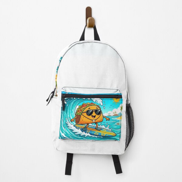 Item preview, Funny Surfing Taco Cute Cartoon Mexican Food Aesthetic designed and sold by lovepower.