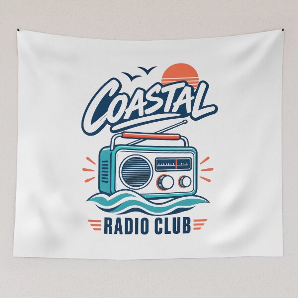 Item preview, Coastal Radio Club designed and sold by Ahsacom.