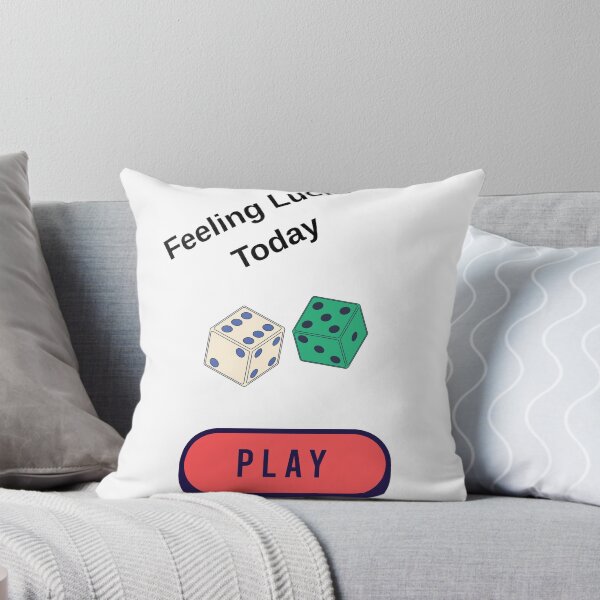 Item preview, Feeling Lucky Today Play Game Retro Dice designed and sold by nElyStyle.