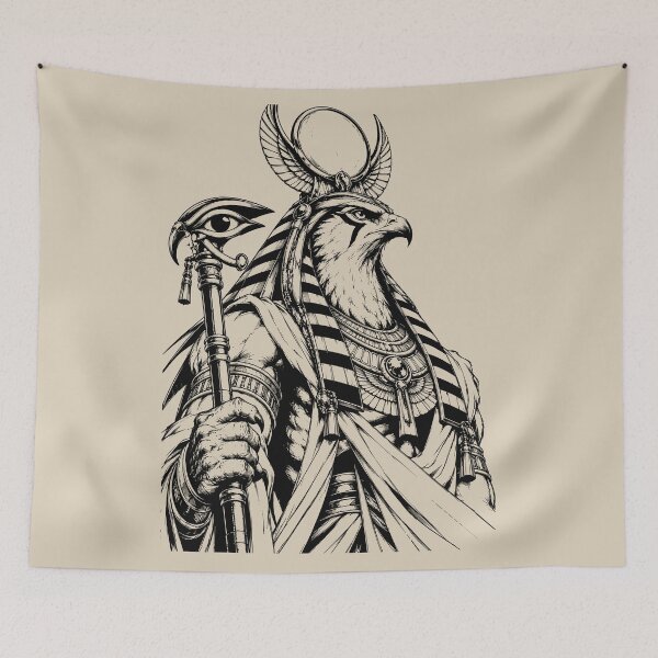 Item preview, Falcon Egyptian God Horus designed and sold by bapupa.