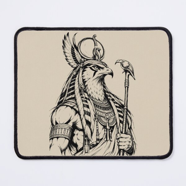 Item preview, Falcon-Headed Horus Egyptian God designed and sold by bapupa.