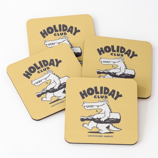 Item preview, Funny Holiday Crocodile with Swim Ring – Retro Summer Vacation Cartoon designed and sold by Lunviko49.
