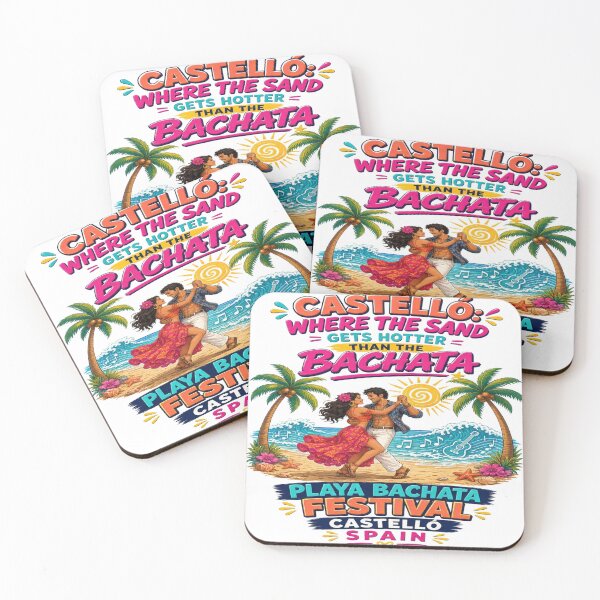 Item preview, Castelló Where The Sand Gets Hotter Than The Bachata Festival T-Shirt designed and sold by Sushikidsntoddlers.