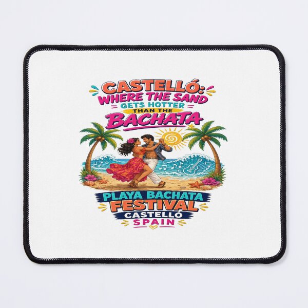Item preview, Castelló Where The Sand Gets Hotter Than The Bachata Festival T-Shirt designed and sold by Sushikidsntoddlers.
