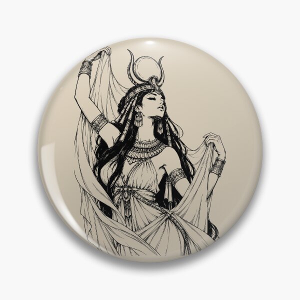 Item preview, Egyptian Goddess Isis with Flowing Veils designed and sold by bapupa.