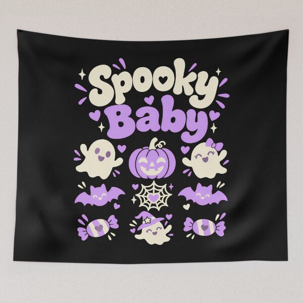 Item preview, Spooky Baby Halloween Pastel Goth designed and sold by Gmelmlhalo.