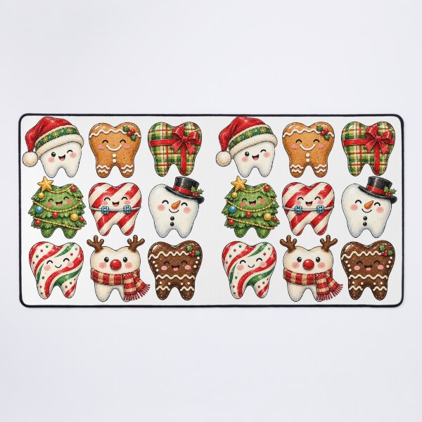 Item preview, Funny Christmas Teeth Holiday Dental Humor designed and sold by CleanDecor.