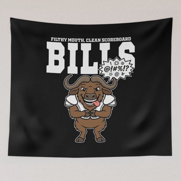 Item preview, FILTHY MOUTH, CLEAN SCOREBOARD - NY BUFFALO BILLS designed and sold by KEF Custom.