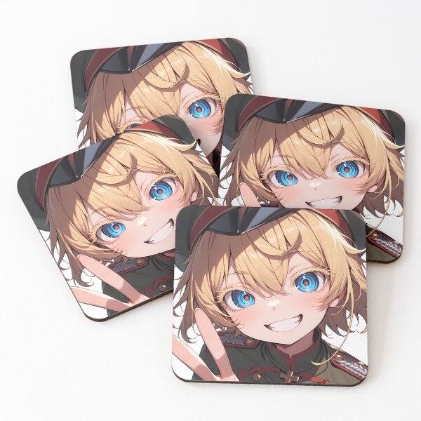 Item preview, Tanya Degurechaff Saga Tanya Evil Peace Sign Bright Smile designed and sold by reinazenka.