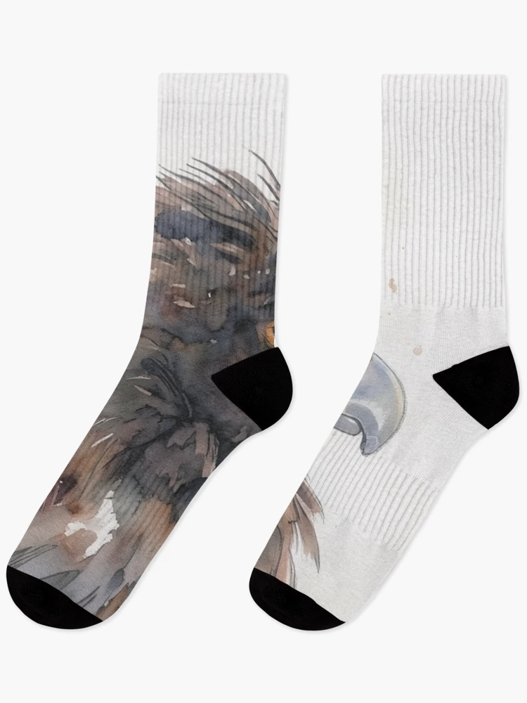 Thumbnail 1 of 5, Socks, Raptor Close-Up designed and sold by RdeB.