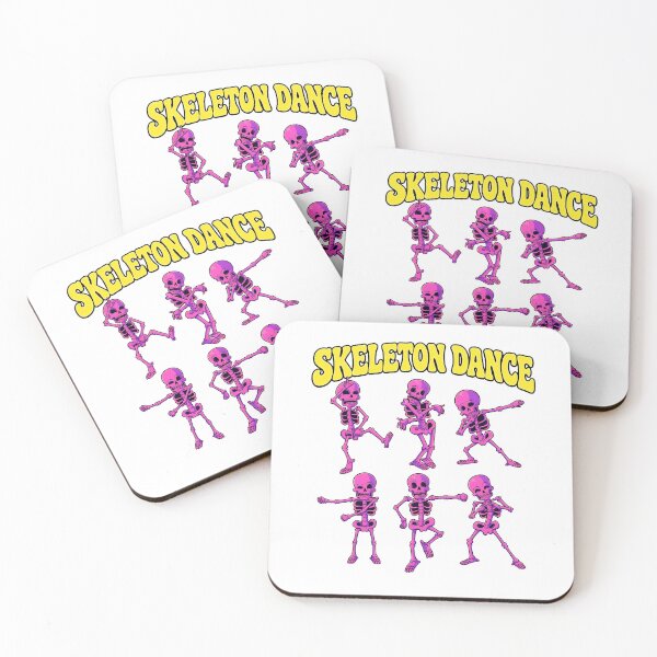 Item preview, Skeleton Dance Pink Halloween Party designed and sold by JordanAdrift.