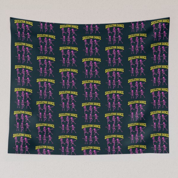Item preview, Skeleton Dance Pink Halloween Party designed and sold by JordanAdrift.