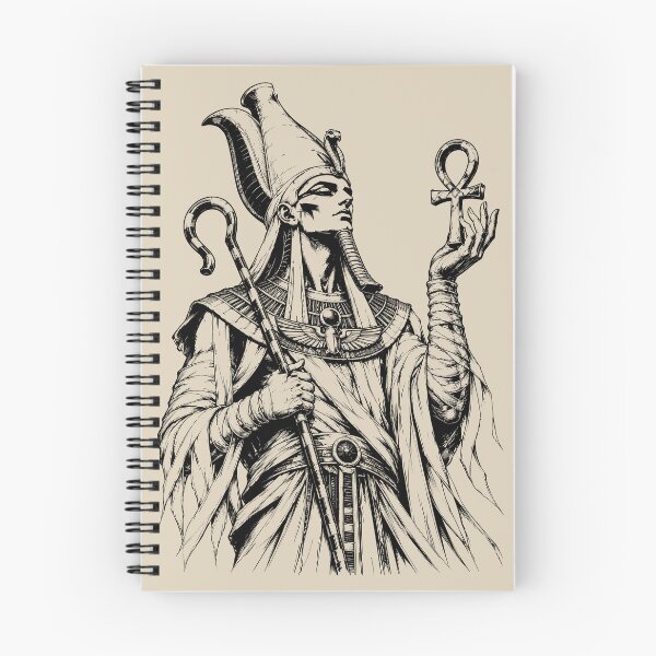 Item preview, Osiris God with Ankh and Staff designed and sold by bapupa.