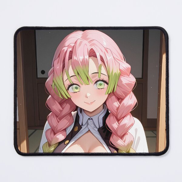 Item preview, Mitsuri Kanroji Demon Slayer Pastel Tatami Pose designed and sold by reinazenka.
