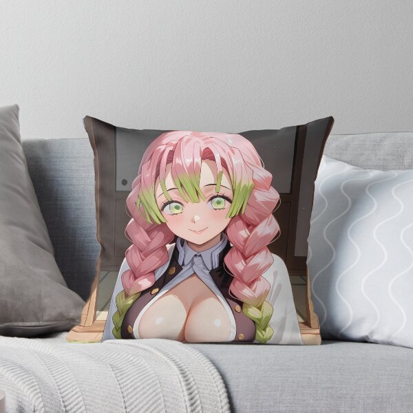 Item preview, Mitsuri Kanroji Demon Slayer Pastel Tatami Pose designed and sold by reinazenka.