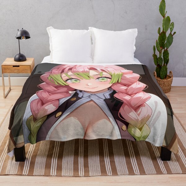 Item preview, Mitsuri Kanroji Demon Slayer Pastel Tatami Pose designed and sold by reinazenka.