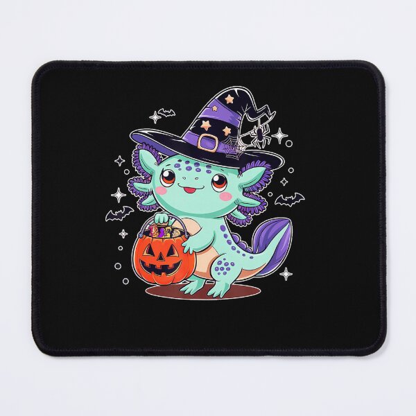 Item preview, Cute Witch Axolotl Halloween designed and sold by Starry-Mirage.