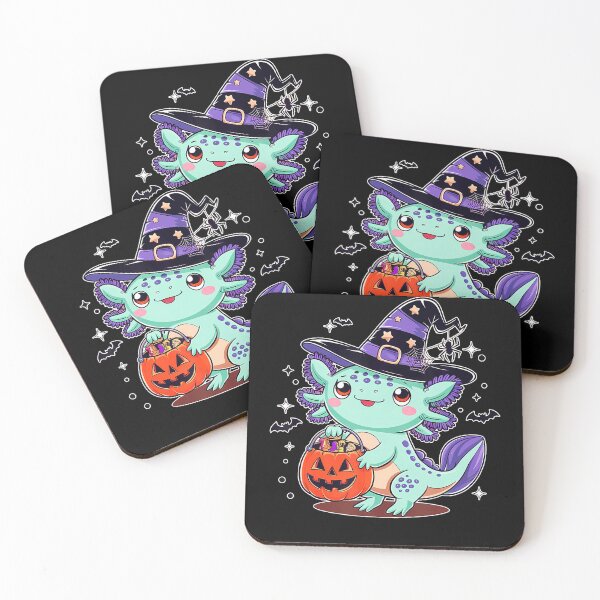 Item preview, Cute Witch Axolotl Halloween designed and sold by Starry-Mirage.