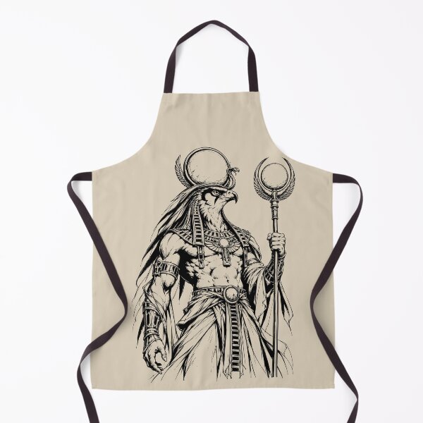 Item preview, Falcon-Headed Sun God Ra with Scepter designed and sold by bapupa.