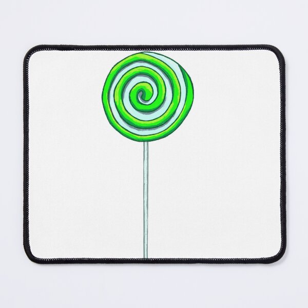 Item preview, Green Swirl Lollipop Illustration designed and sold by artmakac.