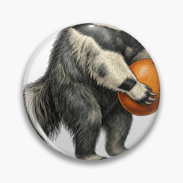 Item preview, Vintage Naturalist Giant Anteater Holding a Fruit — Antique Mammal Art designed and sold by Catch333.