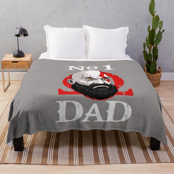 Item preview, No 1 Dad Kratos Style Gaming Shirt-38 designed and sold by MargaretJLinko.