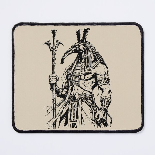 Item preview, Ink Portrait of Egyptian God Set designed and sold by bapupa.