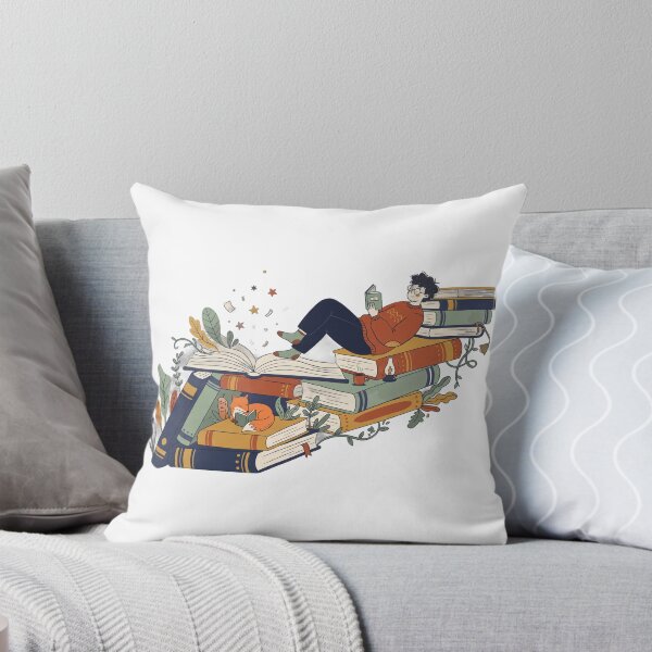 Item preview, bookish — Modern flat editorial Artwork designed and sold by DigitalGraphic1.