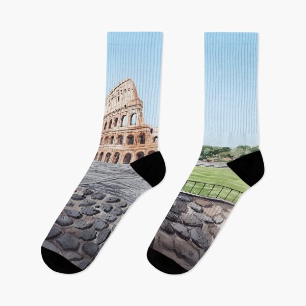 Item preview, Colosseum Rome Watercolor Print – Italy Landmark Wall Art designed and sold by POSTERIOCREW.