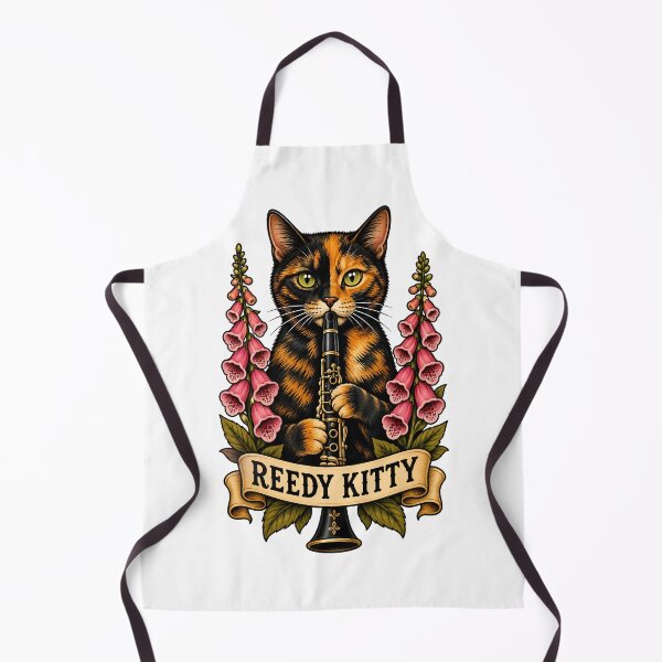 Item preview, Reedy Kitty Cat Clarinet Jazz Music designed and sold by Old's Cool Cat Studio.