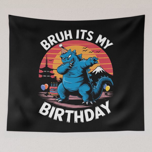 Item preview, Kaiju Birthday Party Japan Monster Bday Dinosuar Decorations designed and sold by T9AXER.