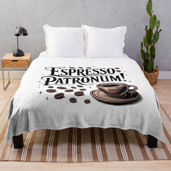 Item preview, Espresso Patronum – Magical Coffee Lover Humor designed and sold by CleanDecor.