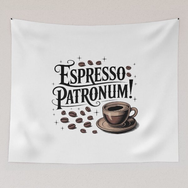 Item preview, Espresso Patronum – Magical Coffee Lover Humor designed and sold by CleanDecor.