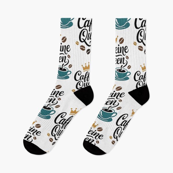 Item preview, Caffeine Queen – Bold and Sassy Coffee Lover Vibes designed and sold by CleanDecor.