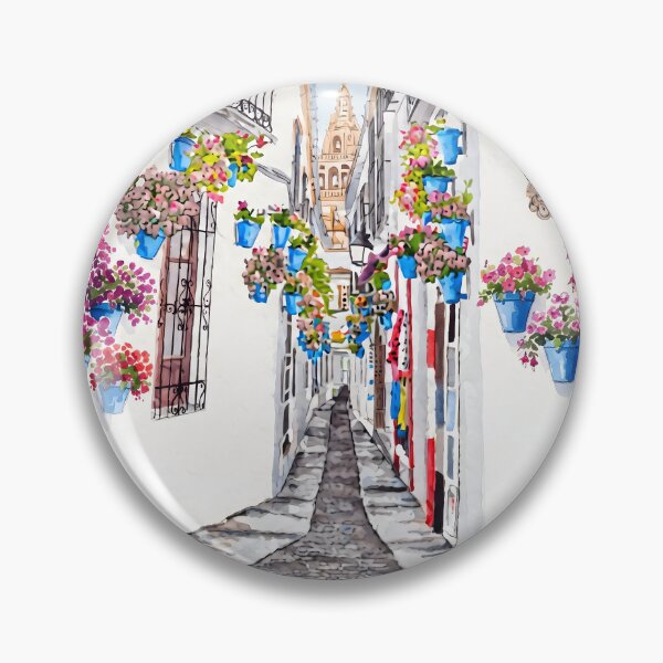 Item preview, Cordoba Spain Wall Art – Andalusia Mediterranean Cityscape designed and sold by POSTERIOCREW.