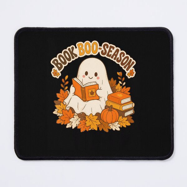 Item preview, Book Boo Season Ghost Reading designed and sold by Wild-Misfits.