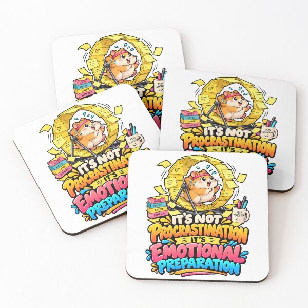 Item preview, Its Not Procrastination Its Emotional Preparation Funny Quote designed and sold by Win Hardy.