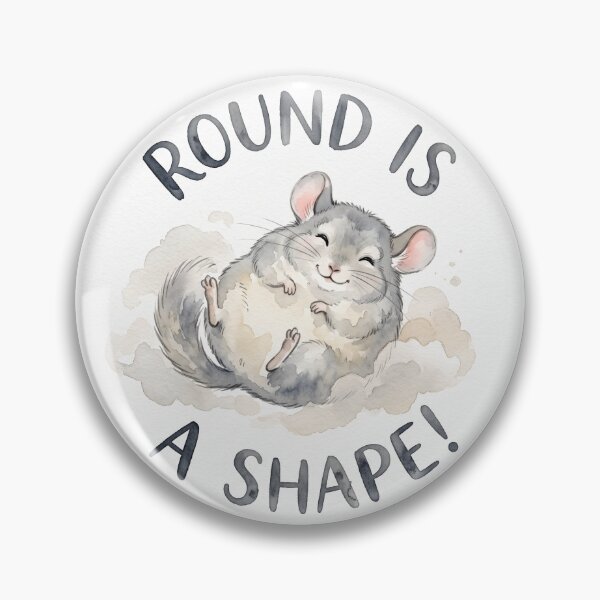 Item preview, Cute Round Chinchilla Dust Bath Art designed and sold by Digitalphoto4u.