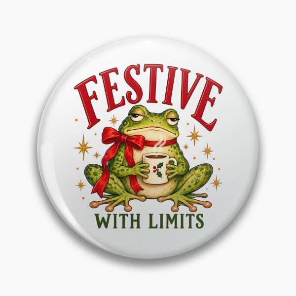 Item preview, Festive With Limits Toad designed and sold by PixyPrint.