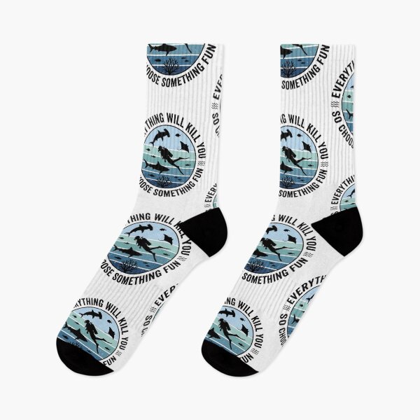 Item preview, Everything Will Kill You Choose Something Fun Scuba Diving Diver Humor designed and sold by raedattia.