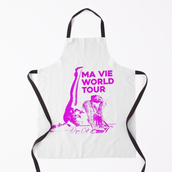Item preview, Doja Cat Ma Vie World Tour Neon Pink Graphic designed and sold by Massuccis.