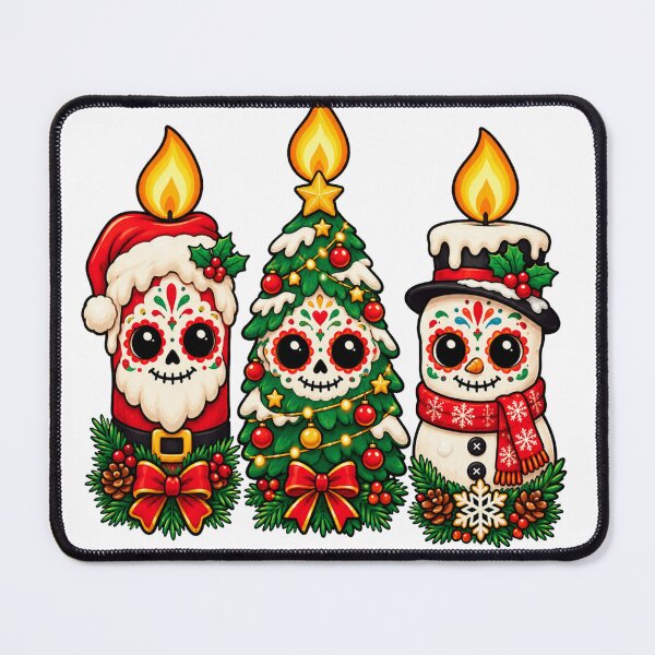 Item preview, Christmas Skull Candles designed and sold by M.Store.